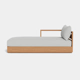Hayman Teak Chaise Left