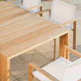 Hayman Teak Dining Table 81"