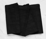 Black Hemstitch Napkins