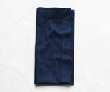 Navy Blue Hemstitch Napkins