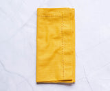 Yellow Hemstitch Napkins