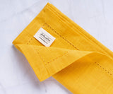 Yellow Hemstitch Napkins