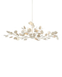 Lunaria Silver Oval Chandelier