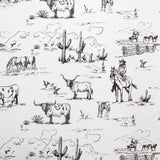 Ranch Life 200TC Cotton Percale Sheet Set