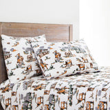 Ranch Life 200TC Cotton Percale Sheet Set