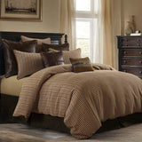 Clifton Woven Twill Plaid Bedding Set