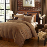 Clifton Woven Twill Plaid Bedding Set