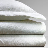 Medallion Matelassé Duvet Cover Set