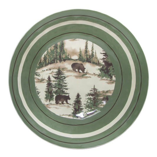 Joshua Melamine Dinner Bowls, Set of 4