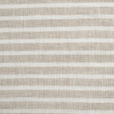 100% European Flax Linen Railroad Stripe Duvet Cover Set
