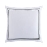 Border Embroidery Euro Sham