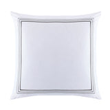 Border Embroidery Euro Sham