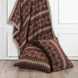 Fair Isle Knit Body Pillow