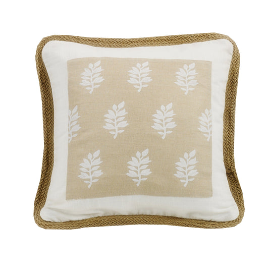 Newport Framed Throw Pillow w/ Trim