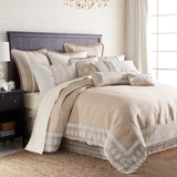 Newport Framed Throw Pillow w/ Trim