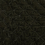 Stella Faux Silk Velvet Pintuck Quilt