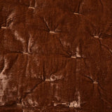 Stella Faux Silk Velvet Pintuck Quilt