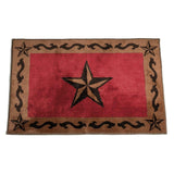 Star Scroll Motif Rug