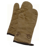 Cattle Brand Embroidered Oven Mitt, Set of 5