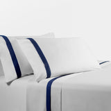Flange Design 350TC Cotton Sateen Sheet Set