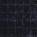 Stella Faux Silk Velvet Double Box Stitch Quilt Set