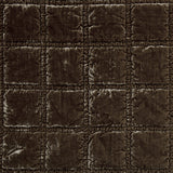 Stella Faux Silk Velvet Double Box Stitch Throw