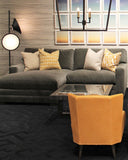 Bulat Black Floor Lamp