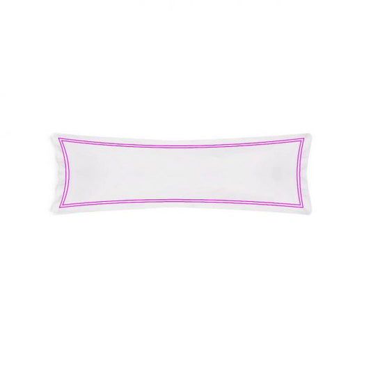 400TC Double Embroidery Sateen Cotton Body Pillowcases (Set Of 2)