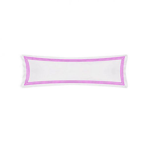 400TC Triple Embroidery Sateen Cotton Body Pillowcases (Set Of 2)
