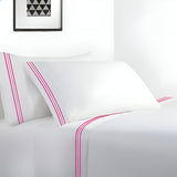 400TC Cotton Sateen Classic Embroidery Pillowcases (Set Of 2)
