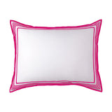 Smart Border 400TC Cotton Embroidery Sateen Solid Pillow Sham