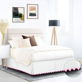 Ashley 400TC Sateen Cotton Traingle Embroidery Tailored Bed Skirt