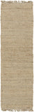 Hovland Hand Woven Natural Jute Rag Rug - Clearance
