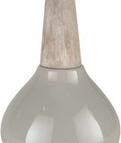 Hydesville Gray Ceramic Table Lamp - Clearance