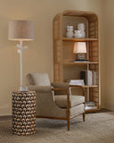 Charny White Floor Lamp