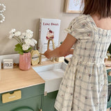 ROBUD Wooden 3 Pieces Kids Kitchen Playset - Vintage Green