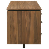Berhalter 6-Drawer Double Pedestal File Computer Desk