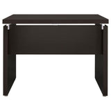 Skylar 83-inch L-Shaped Office Computer Desk Cappuccino