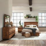 Winslow 4-piece Queen Bedroom Set Smokey Walnut