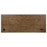Altidore 68-inch 7-drawer Executive Home Office Desk Distressed Brown