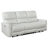 Greenfield 3-piece Power Reclining Sofa Set Dove Grey