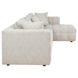 Amara 3-Piece Upholstered Sectional Sofa