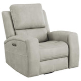 Brickston 3-piece Triple Power Reclining Sofa Set Grey