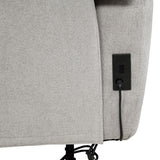 Sylmar 3-piece Chenille Power Reclining Sofa Set Dove Grey