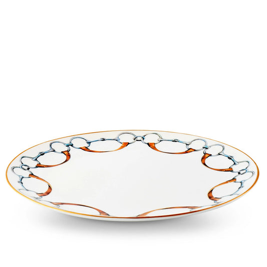 Wellington Bit Pattern Bone China Round Dinner Plate