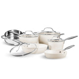 Pro Hammered Natural Collection Cookware Set