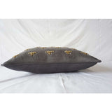 Insect Embroidery Pillow Cover (Set of 1)