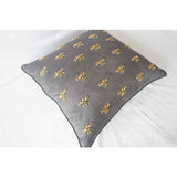 Insect Embroidery Pillow Cover (Set of 1)