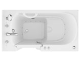 ANZZI Coupe Series 29 in. x 52 in. Quick Fill Walk-In Air Tub in White