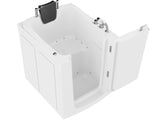 ANZZI Coupe Series 32 in. x 38 in. Therapeutic Walk-In Tub in White